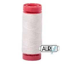12wt - Aurifil LANA - 8021 - Off White - 50m/54yds