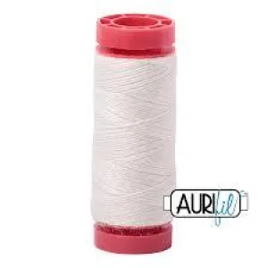 12wt - Aurifil LANA - 8021 - Off White - 50m/54yds