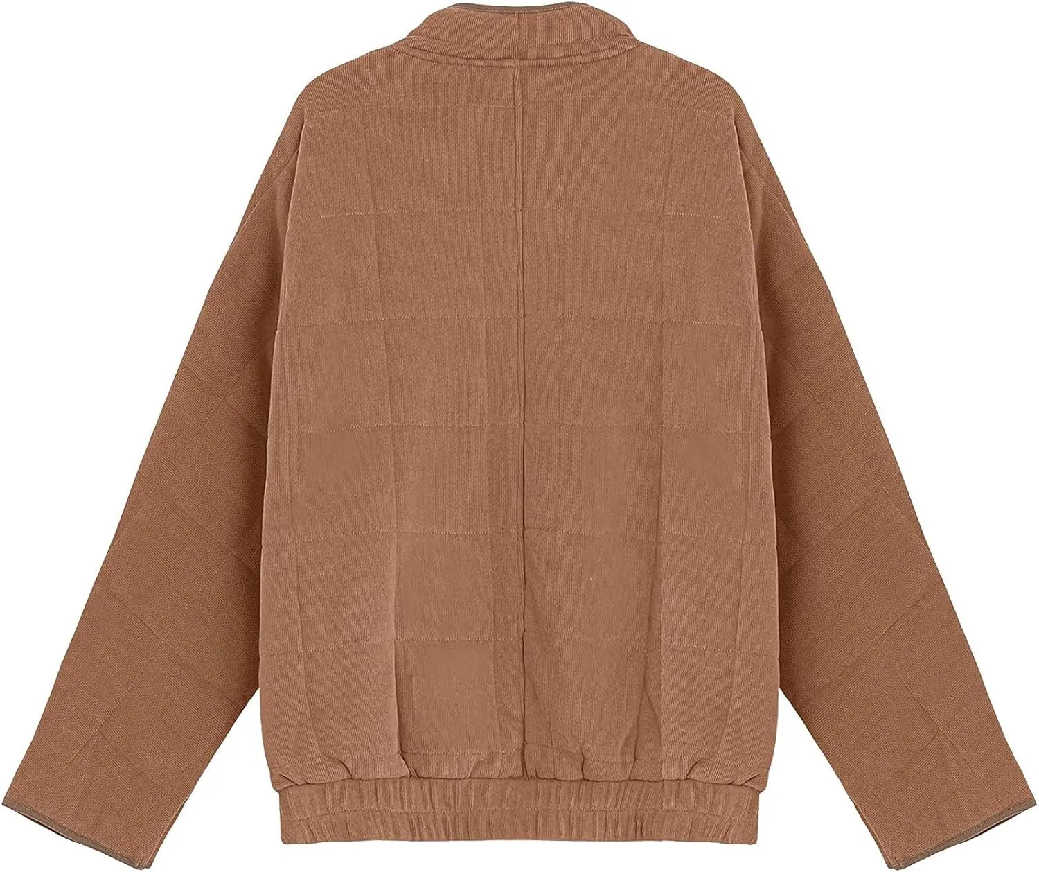 2023 Women's Lightweight Down Coat Long Sleeve Full Zipper Winter Coats Warm Oversized Packable Short Puffer Jackets Outwear