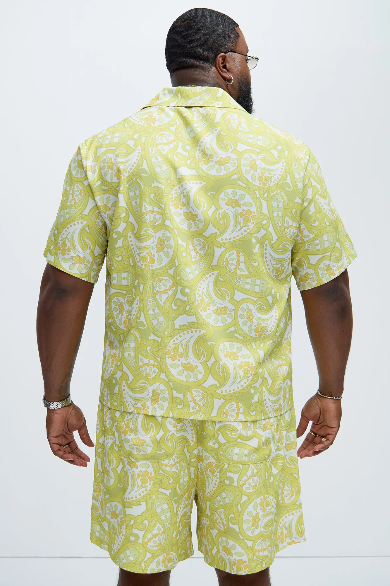 Alameda Paisley Shirt - Yellow