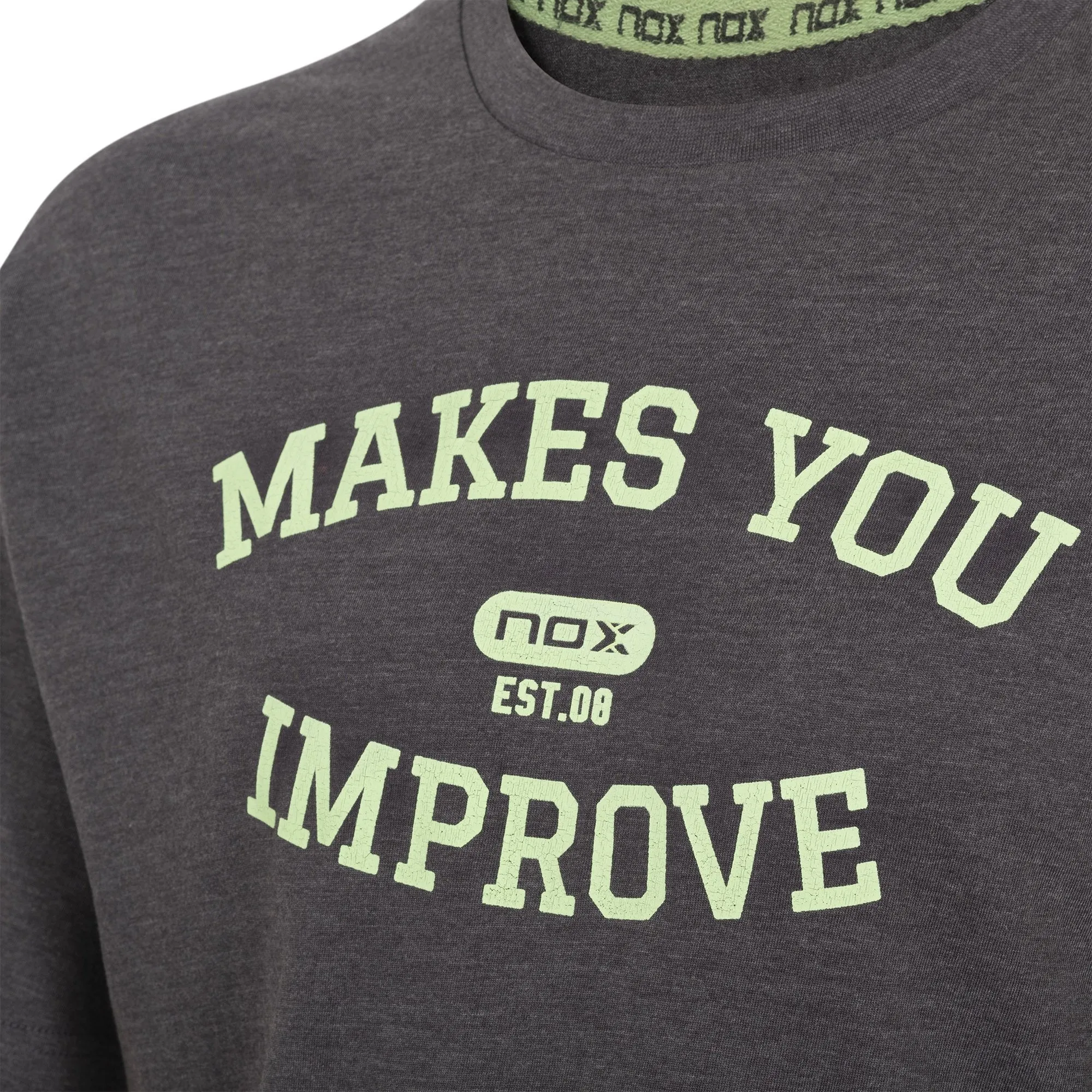 Camiseta Basic Nox Gris - Talla XS