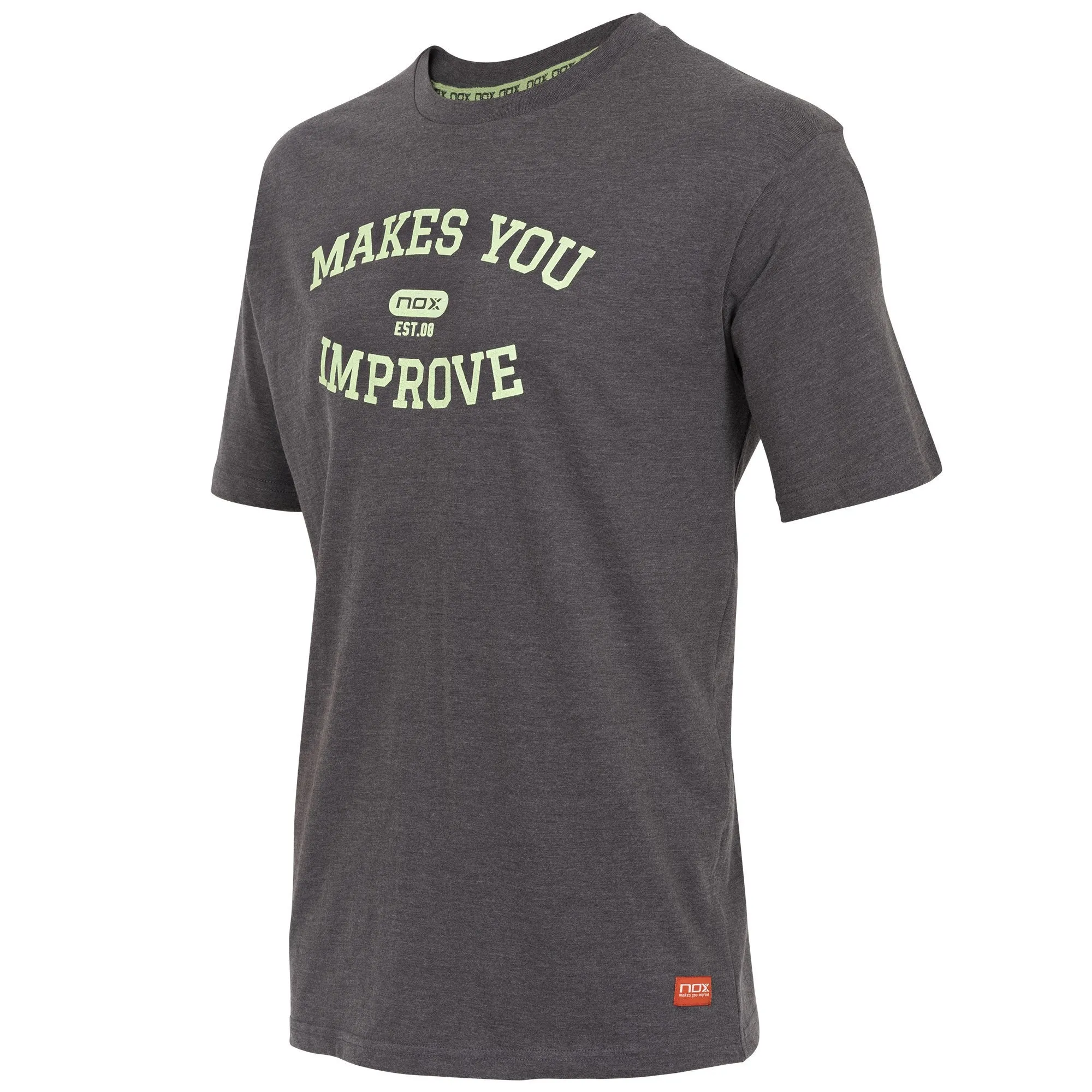Camiseta Basic Nox Gris - Talla XS