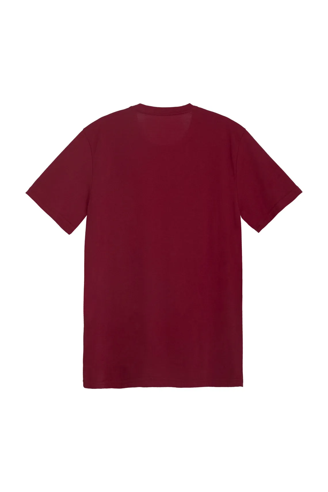 Camiseta roja estampada para hombre