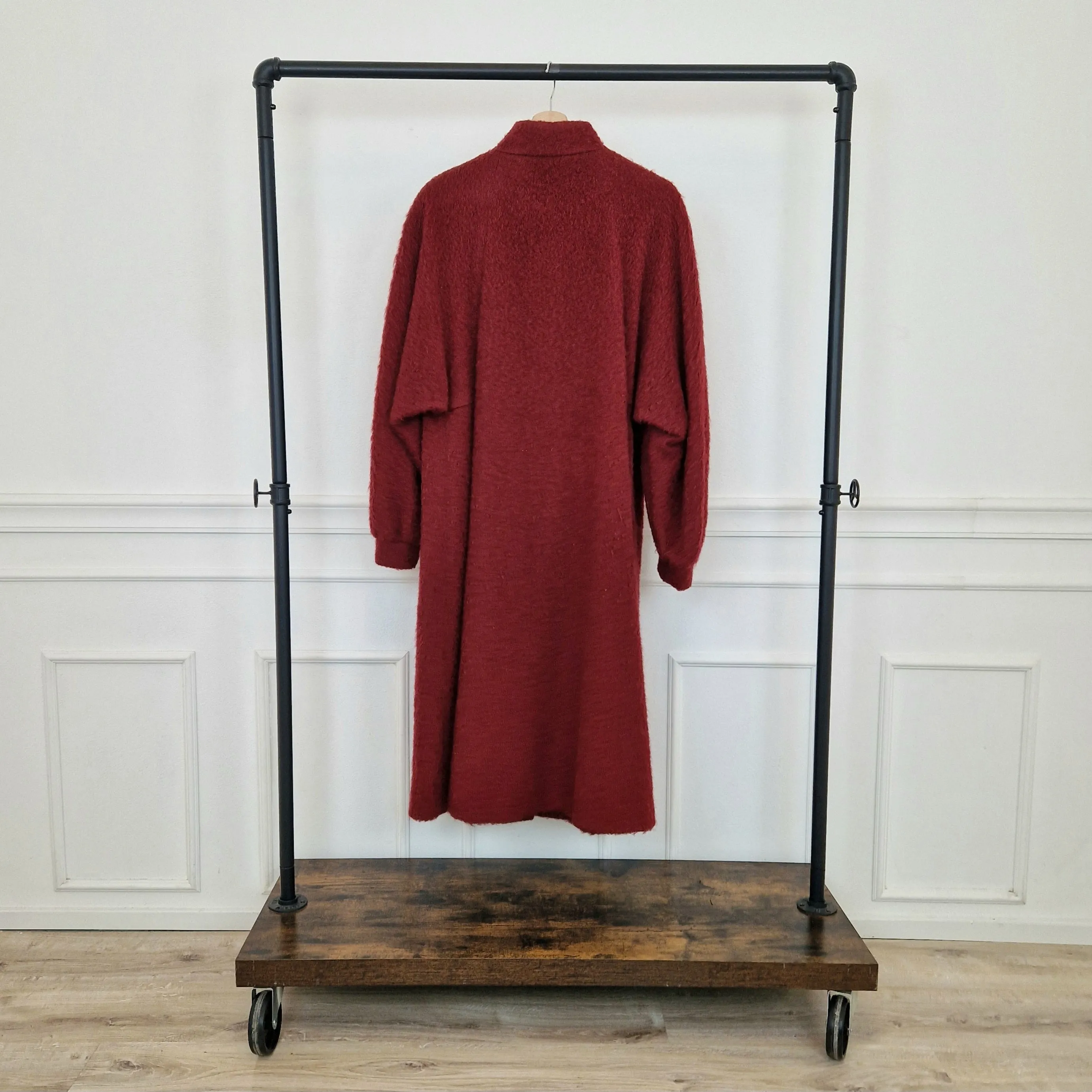 Cappotto vintage bordeaux