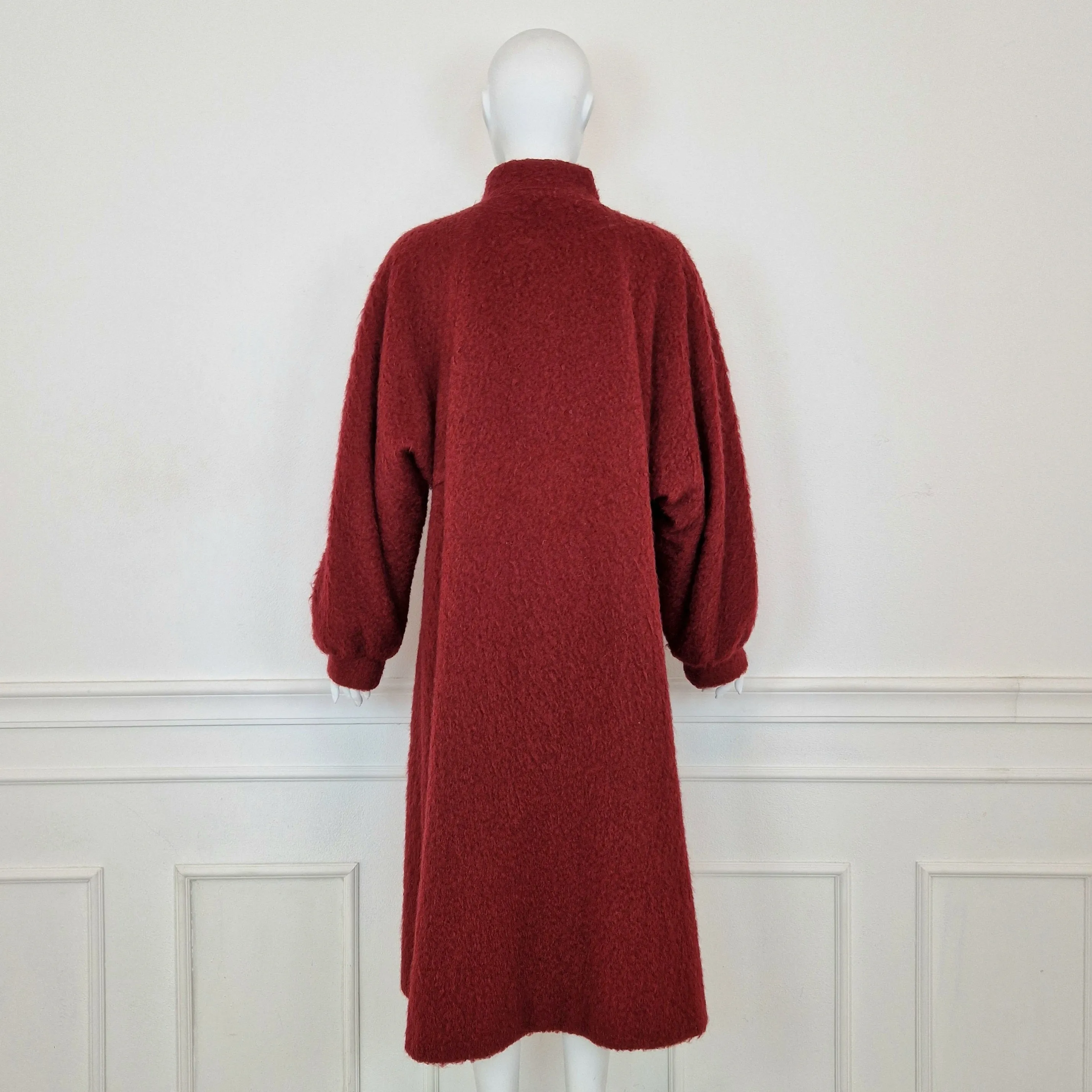 Cappotto vintage bordeaux