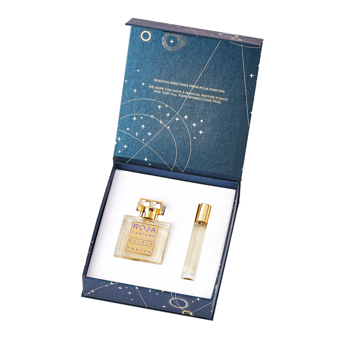 Cofre Elixir Parfum - Roja Parfums - EDP 50ml   10ml