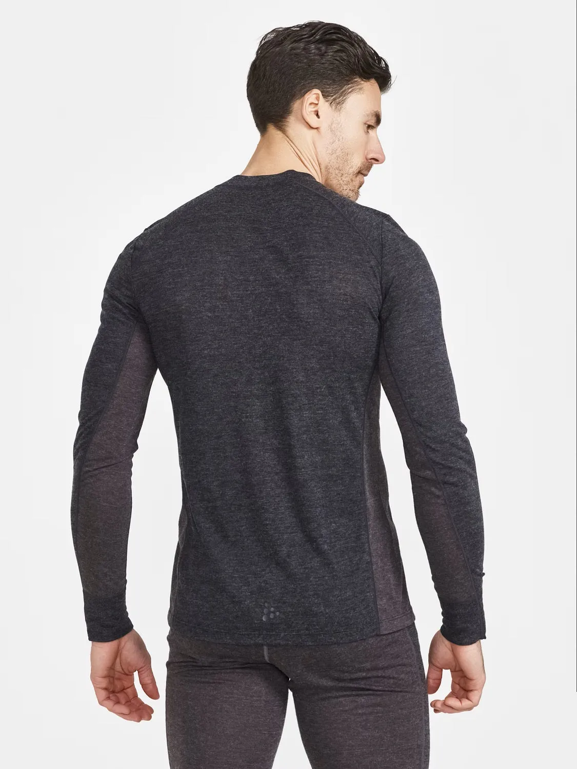 Completo Termico Uomo Craft Wool Mix Set