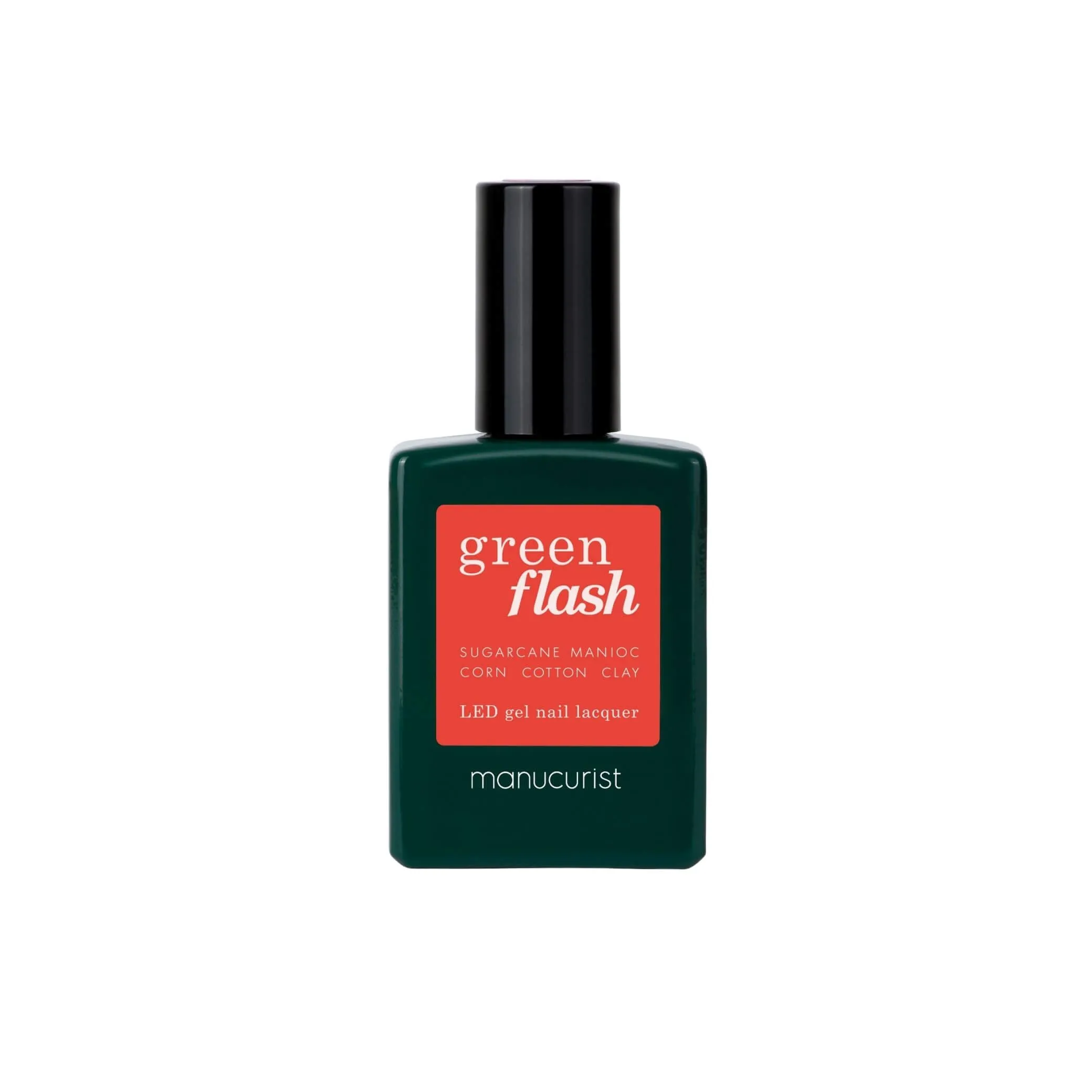 Esmalte de uñas semipermanente Green Flash Coral Reef