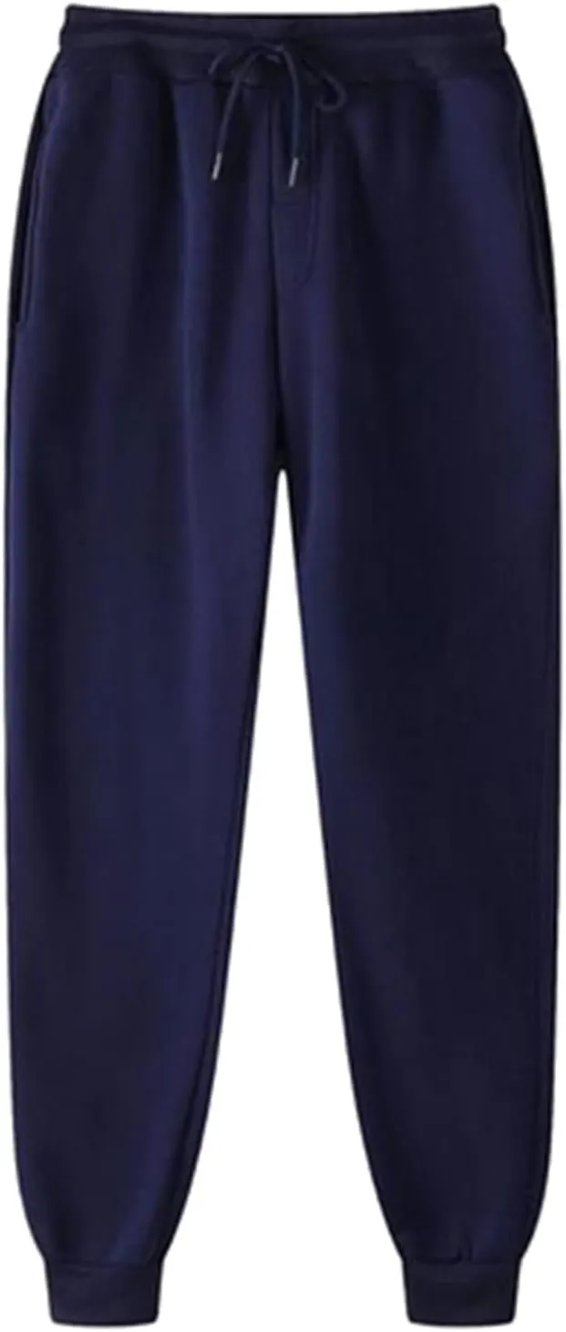 Fleece Lined Pants Women High Waisted Sweatpants Plus Size Baggy Cargo Joggers Winter Thermal Pant Thick Running Pant