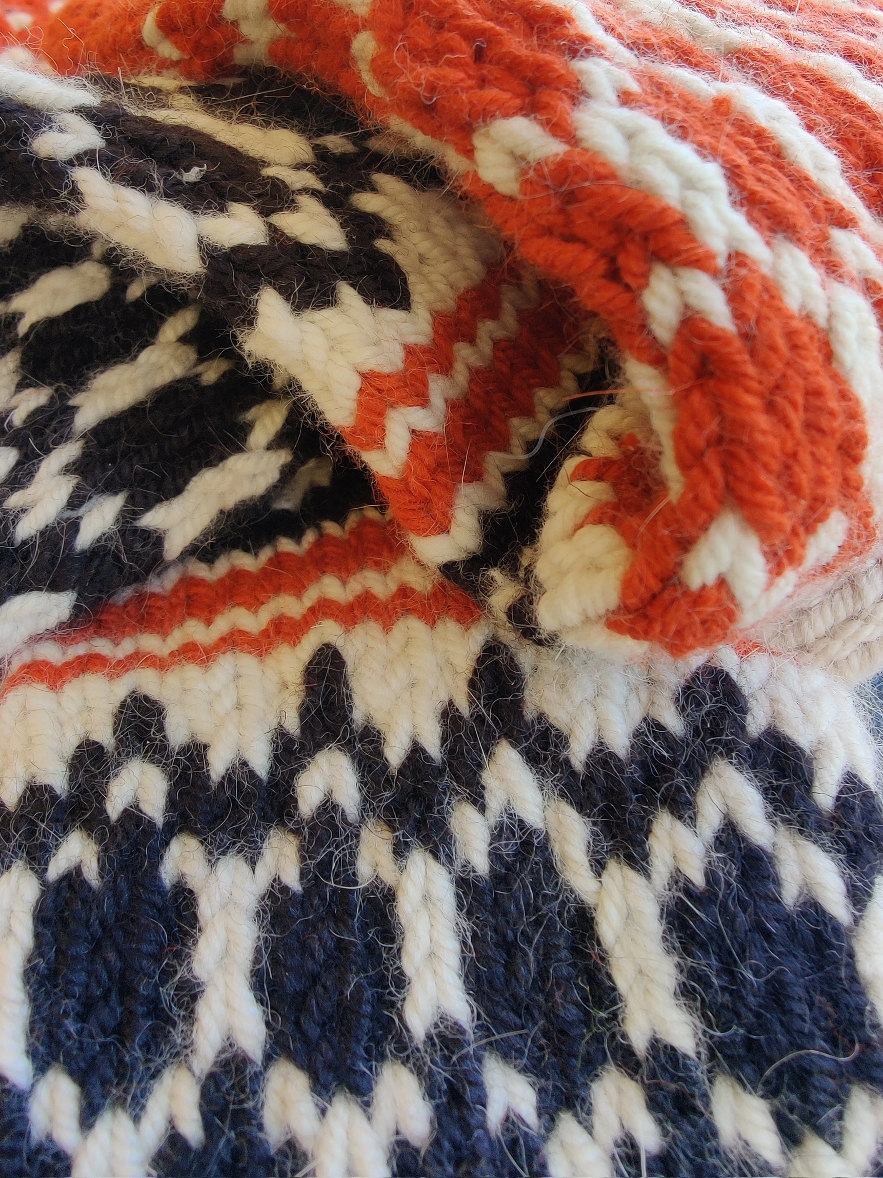Honeycomb Angora Socks