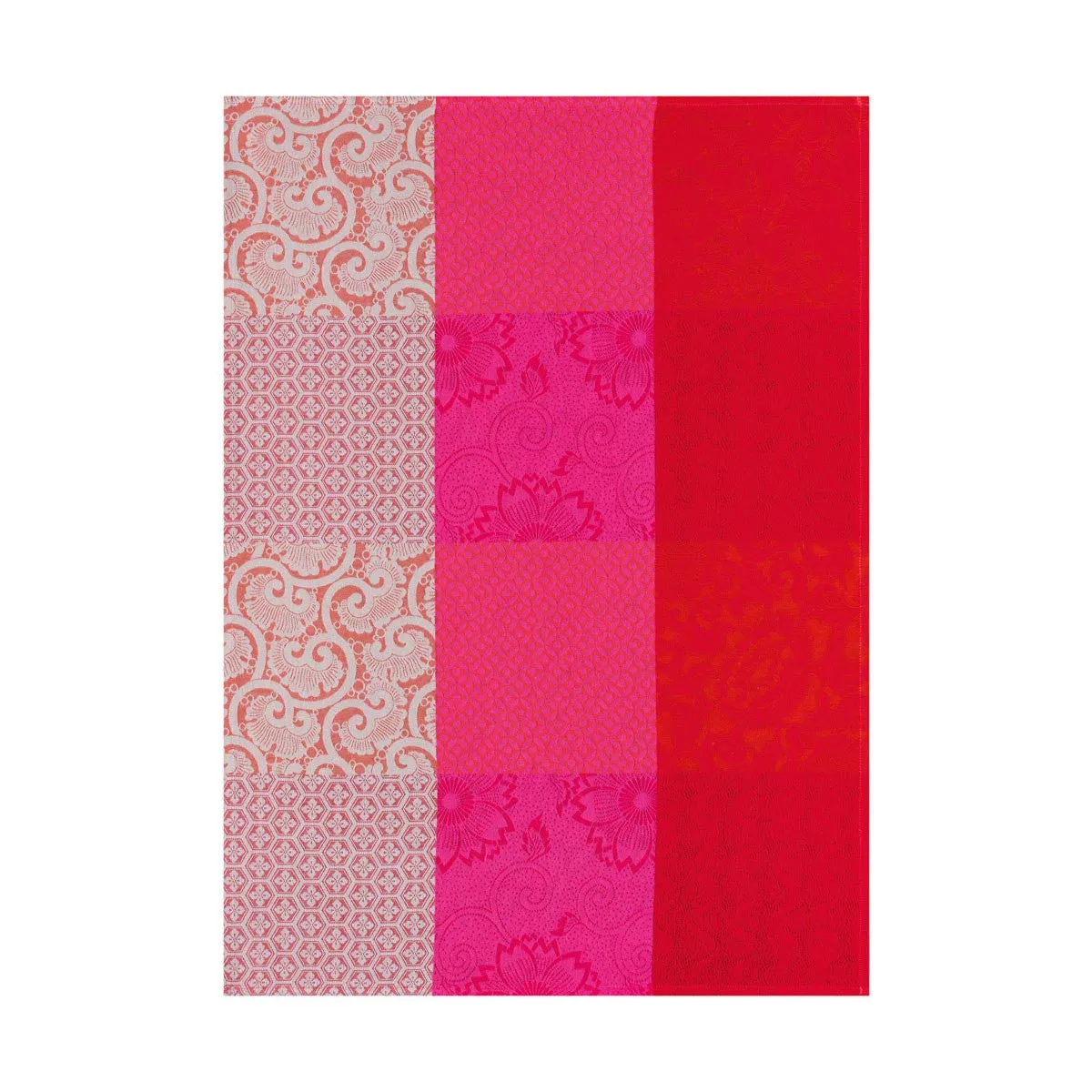 Jacquard paño cocina Fleurs de Kyoto 80x60