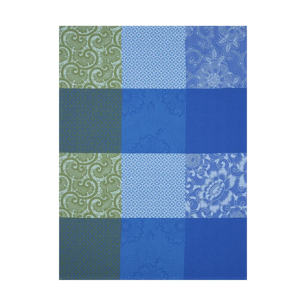 Jacquard paño cocina Fleurs de Kyoto 80x60
