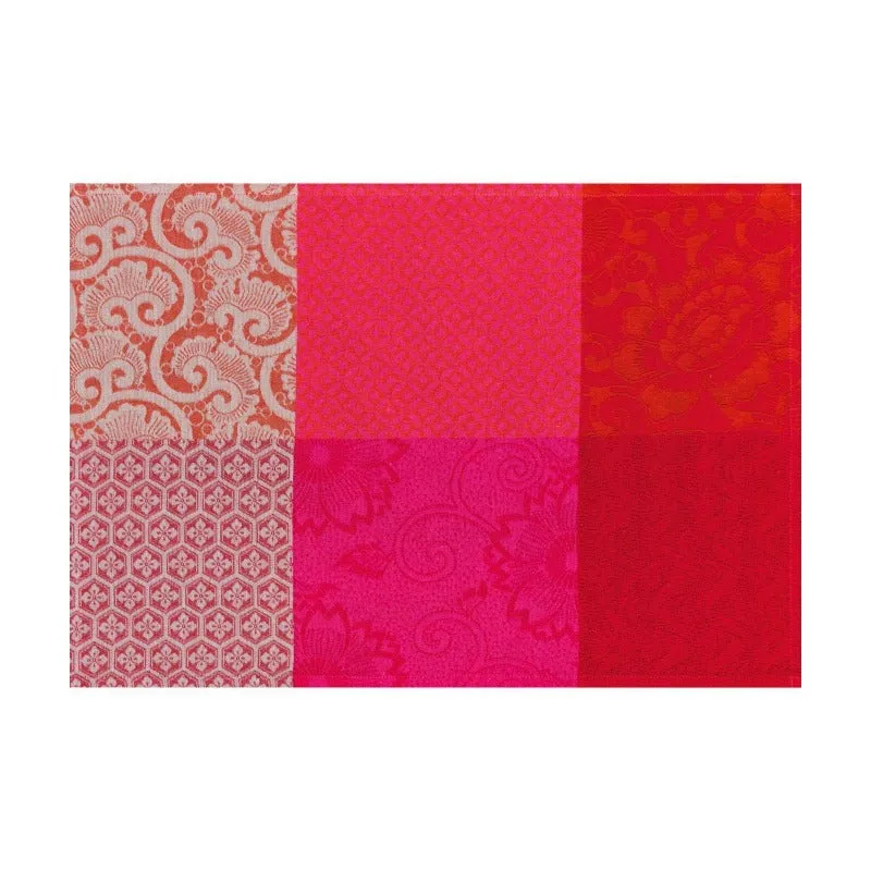 Jacquard salvamantel Fleurs 52x38