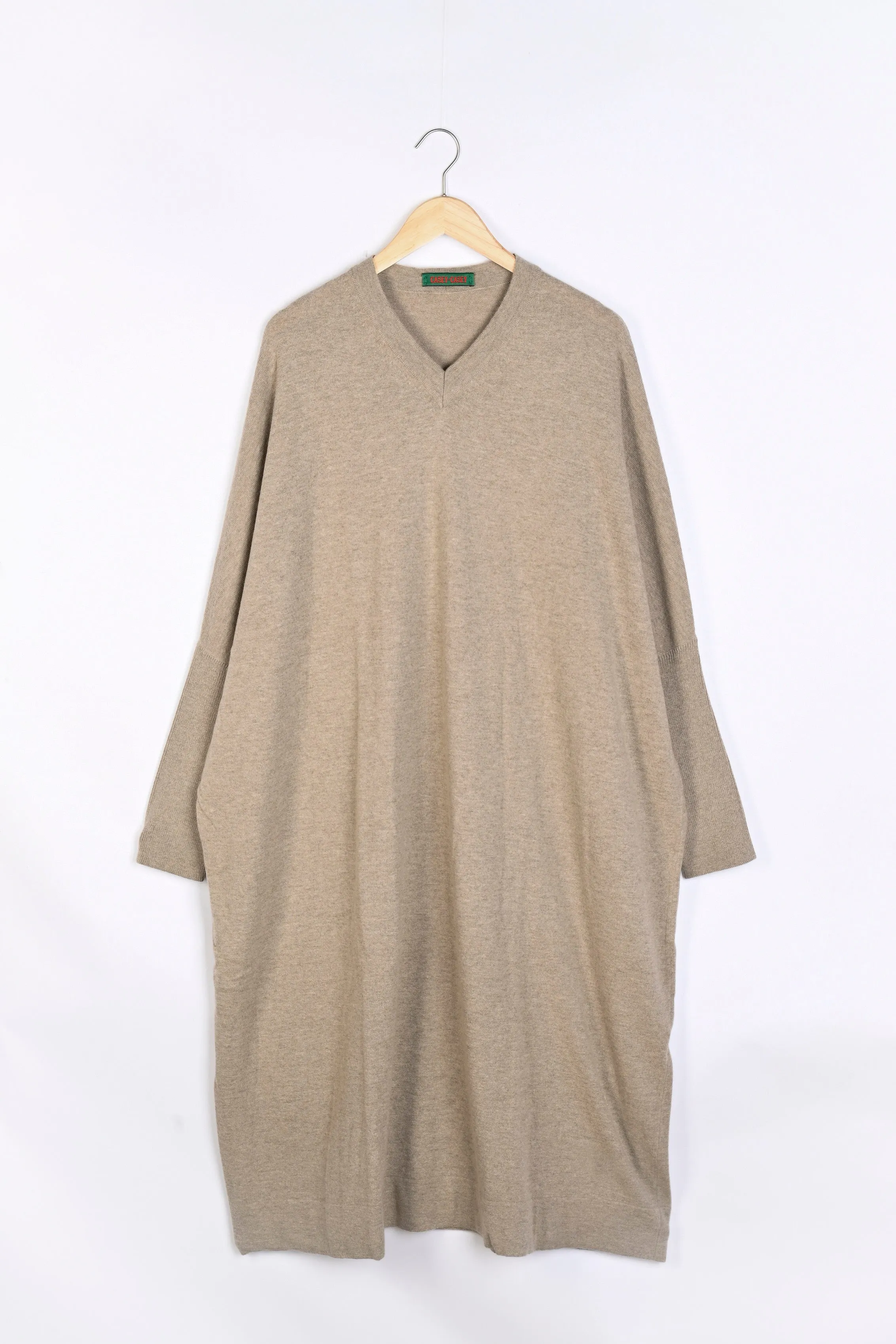 KNIT DRESS - WOOLANG - HUDSON MELANGE