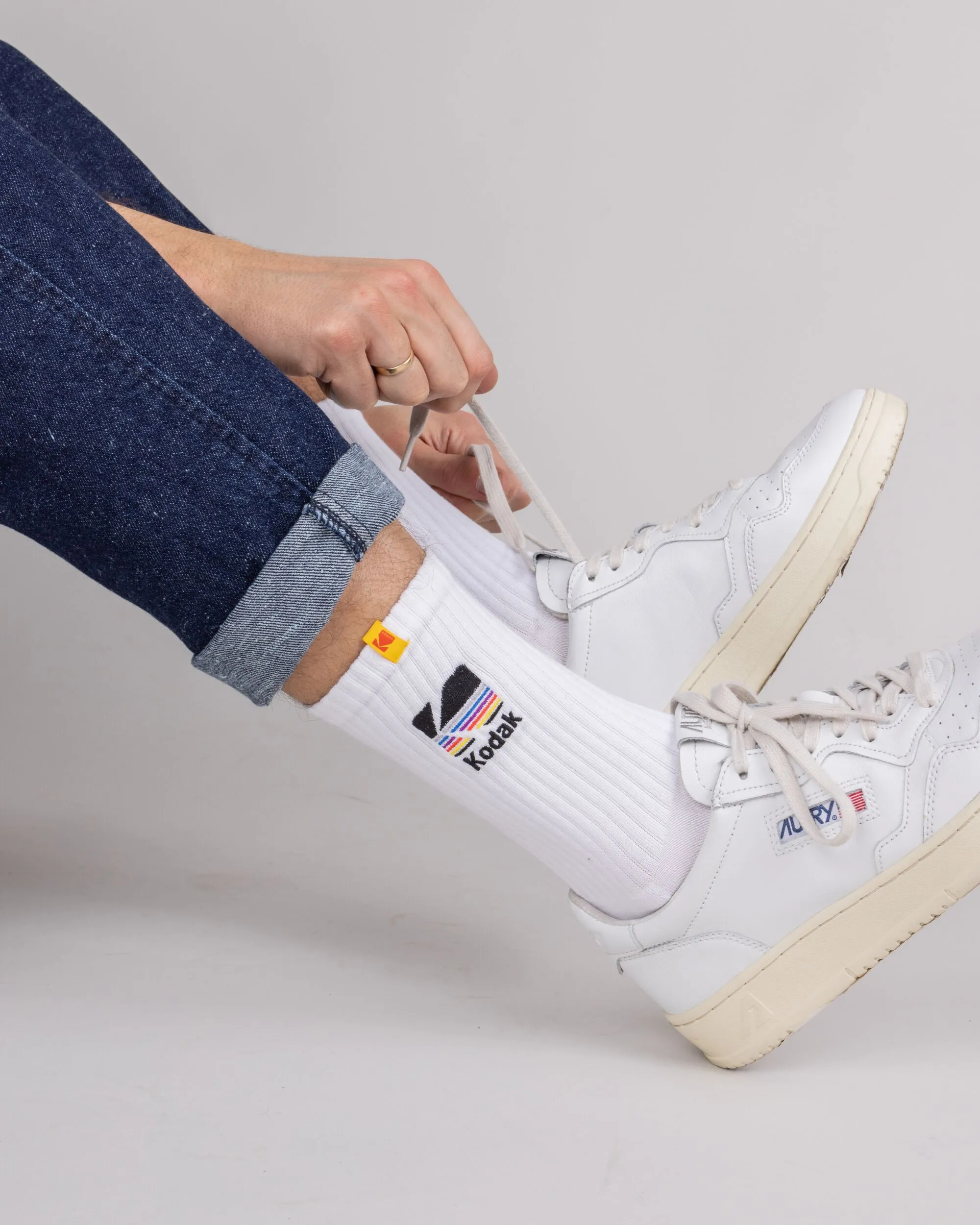 Kodak Socks White