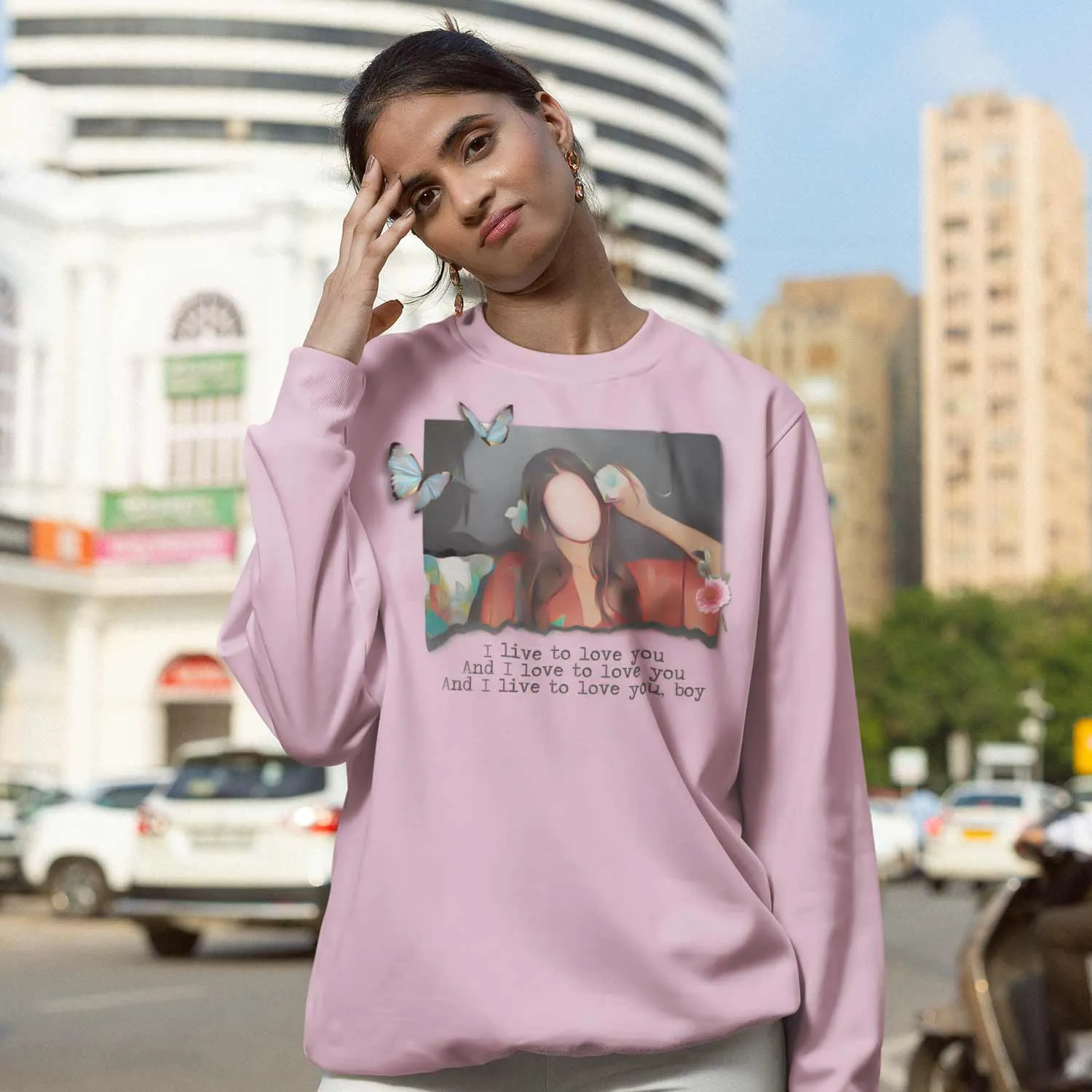 Lana Del Rey Sweatshirt - Music to Watch Boys To
