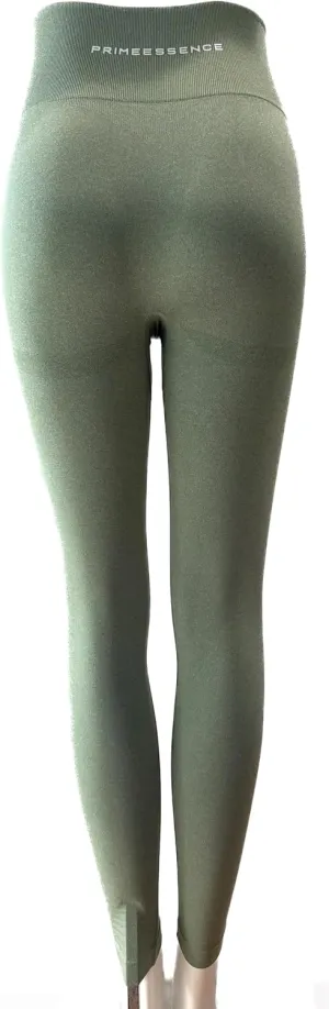 Leggings for Women - Buttery Soft High Waited Yoga Pants, Tummy Control, Workout & Gym - Seamless Black Leggings