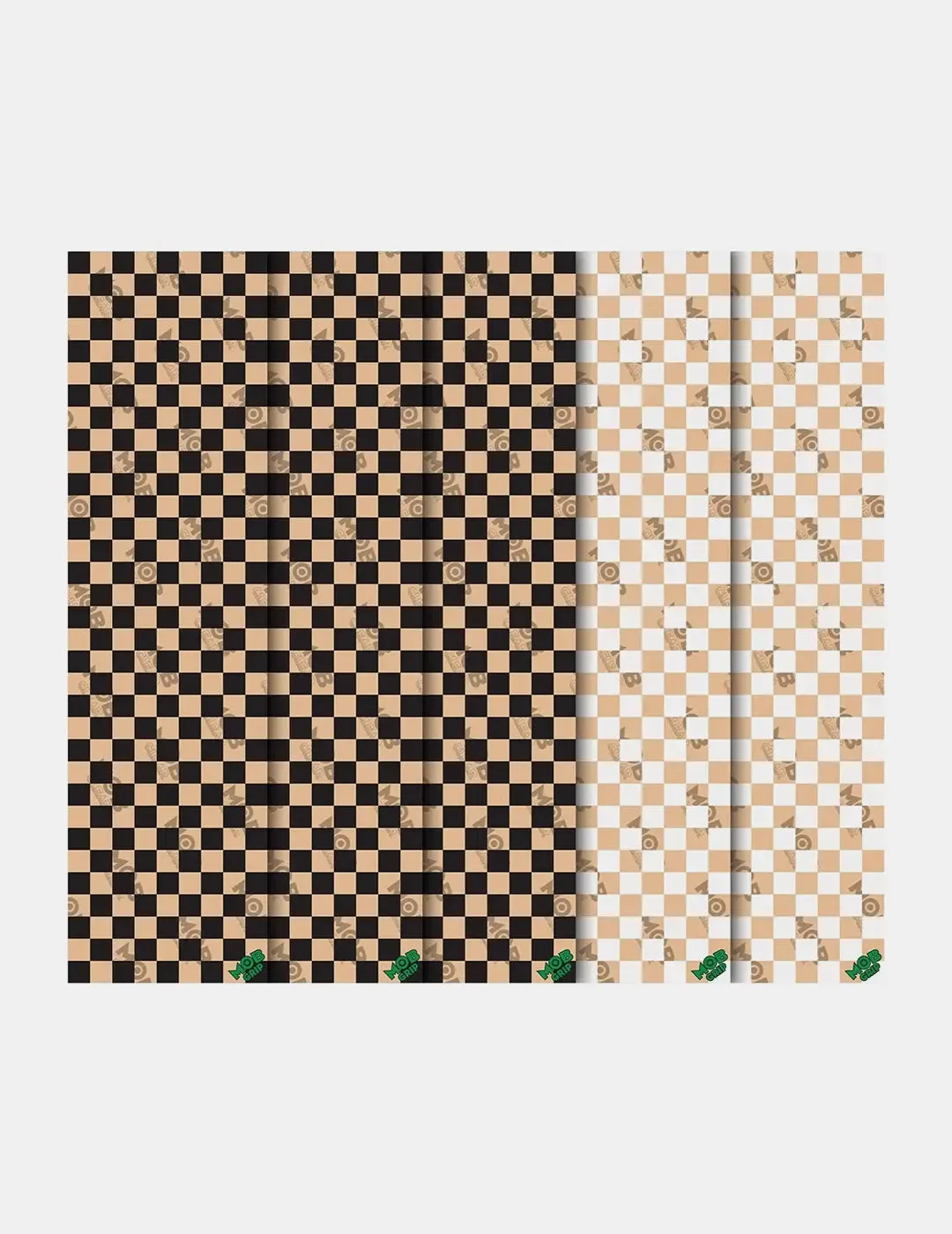 Lija Mob Grip Checkers Clears Negro 9x33
