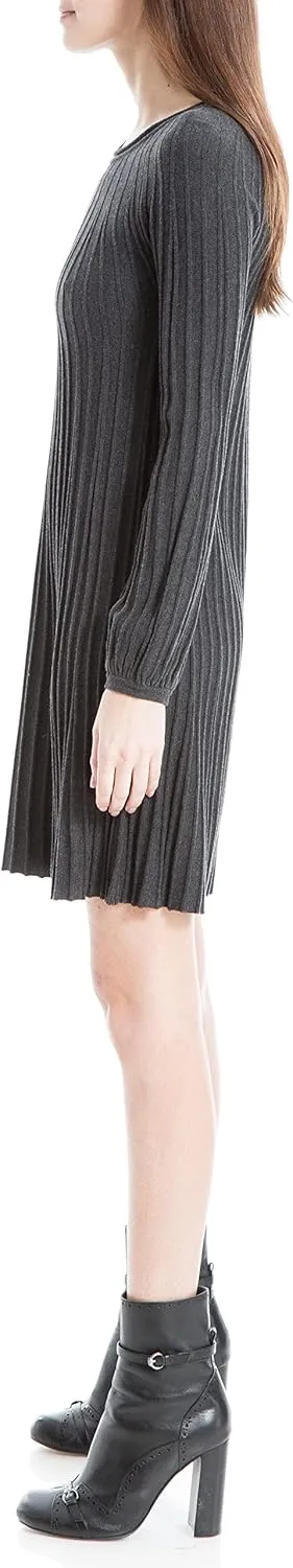 Max Studio Women's Long Sleeve A-line Sweater Dress