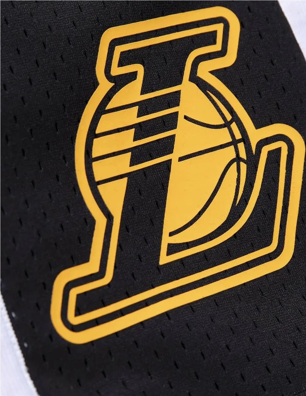 Pantalón NBA All Star Mitchell & Ness Los Ángeles Lakers Negros Hombre