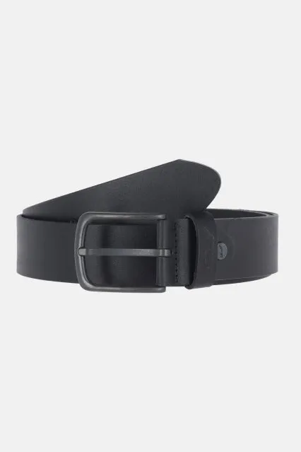 REELL ALL BLACK BUCKLE BELT - BLACK