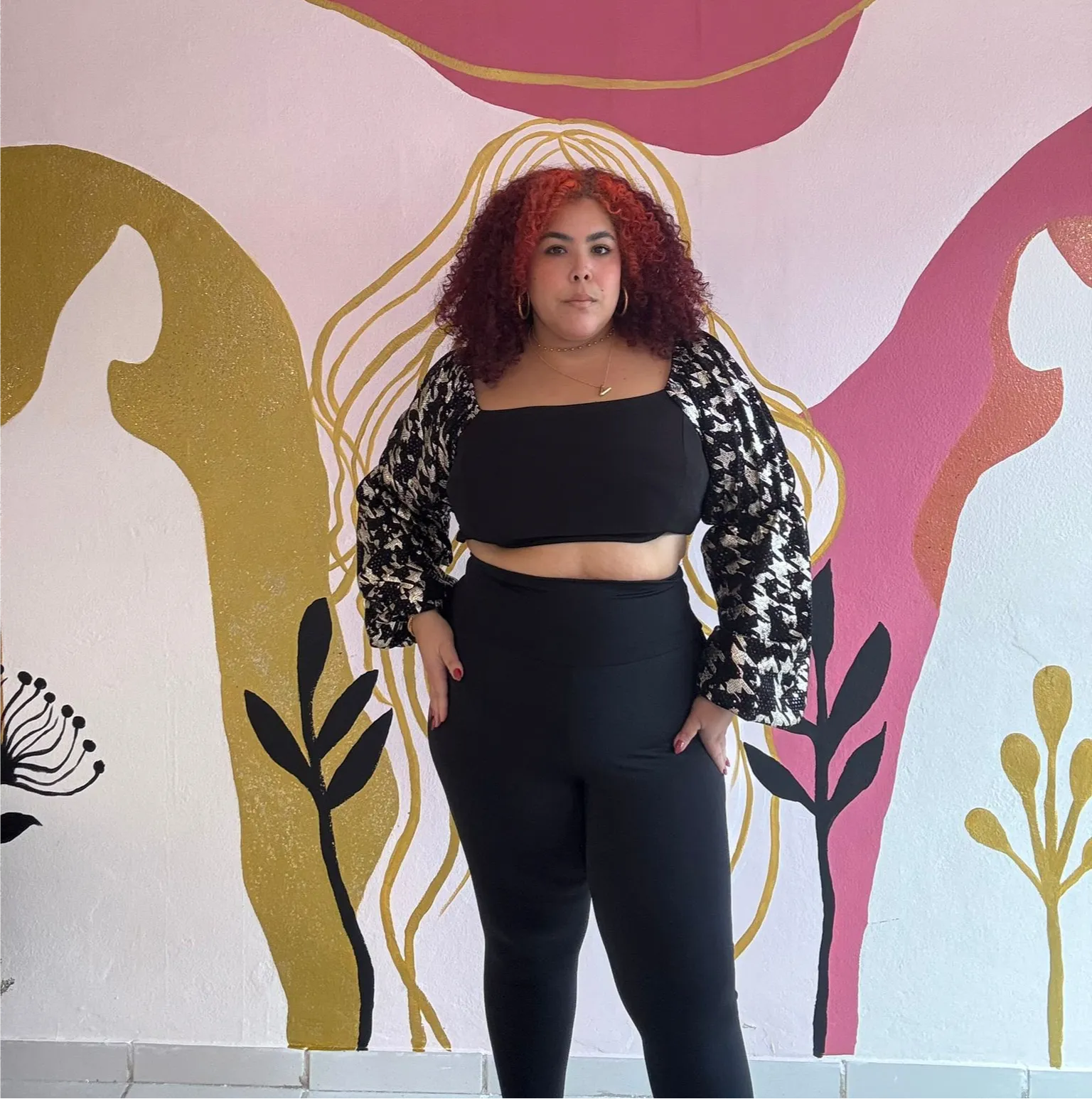 Spandex Black Leggin