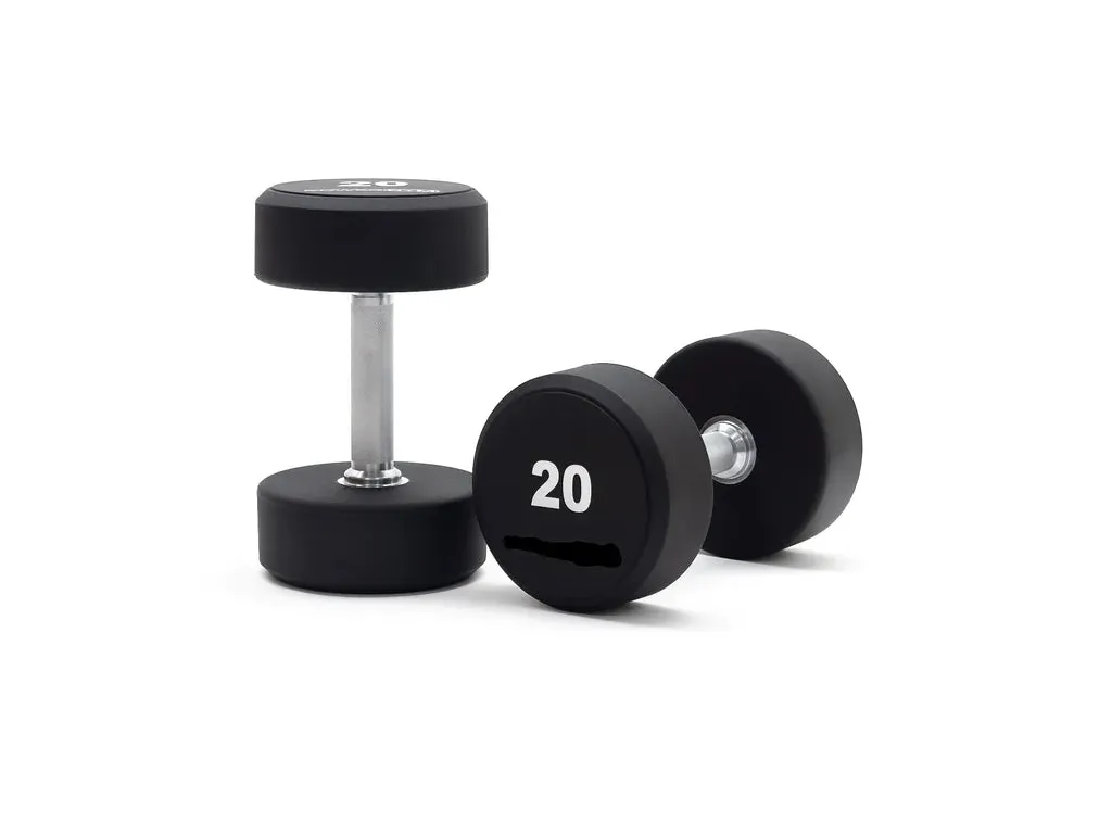 TROIKA Round Rubber Dumbbell Sets