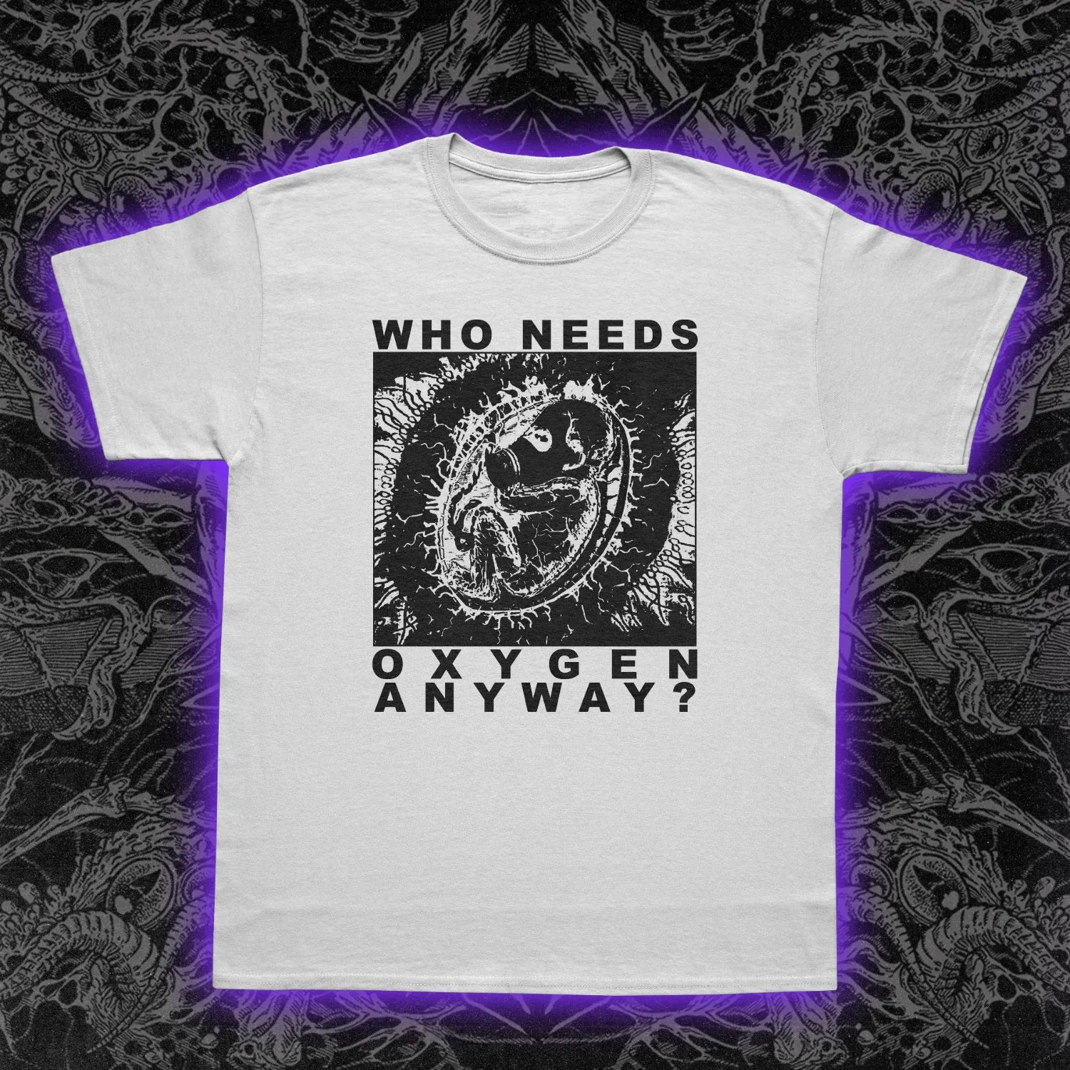 Who Needs Oxygen Anyway Slim Fit Tee