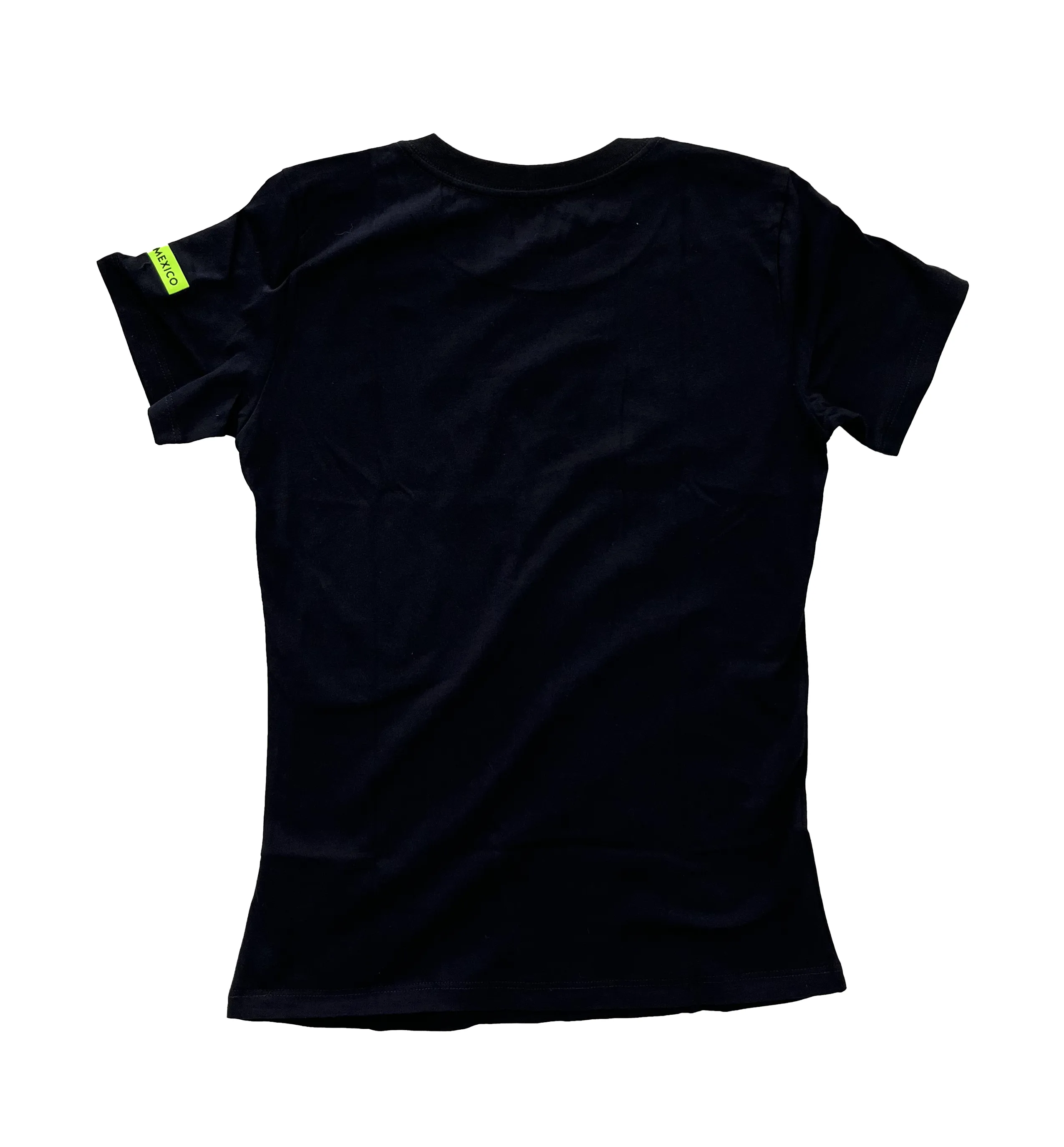 WOMAN BLACK T-SHIRT BLACK MEXICO
