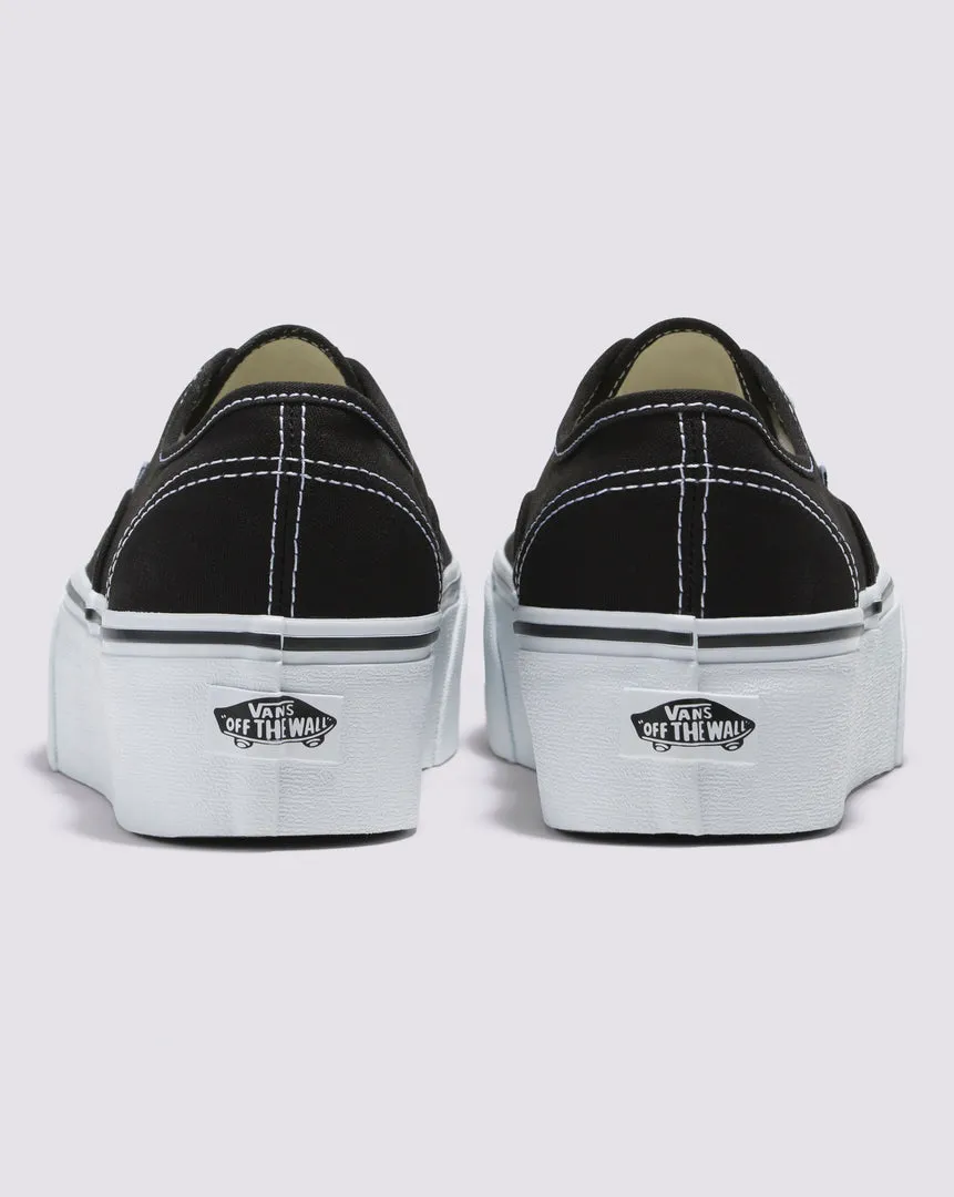 Zapatilla Authentic Stackform Canvas Black
