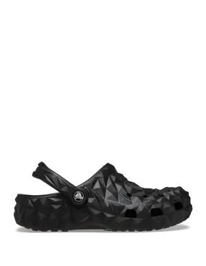 Zuecos Crocs Geometric U Negros Unisex