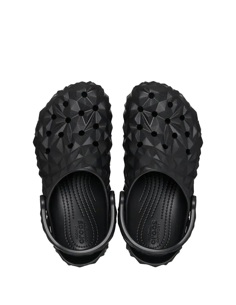 Zuecos Crocs Geometric U Negros Unisex