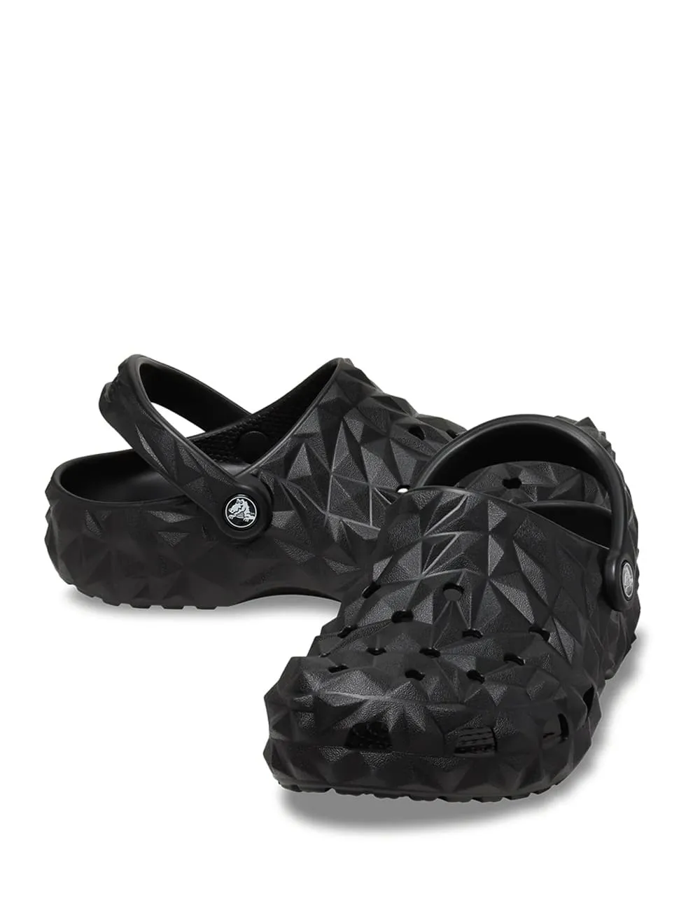 Zuecos Crocs Geometric U Negros Unisex